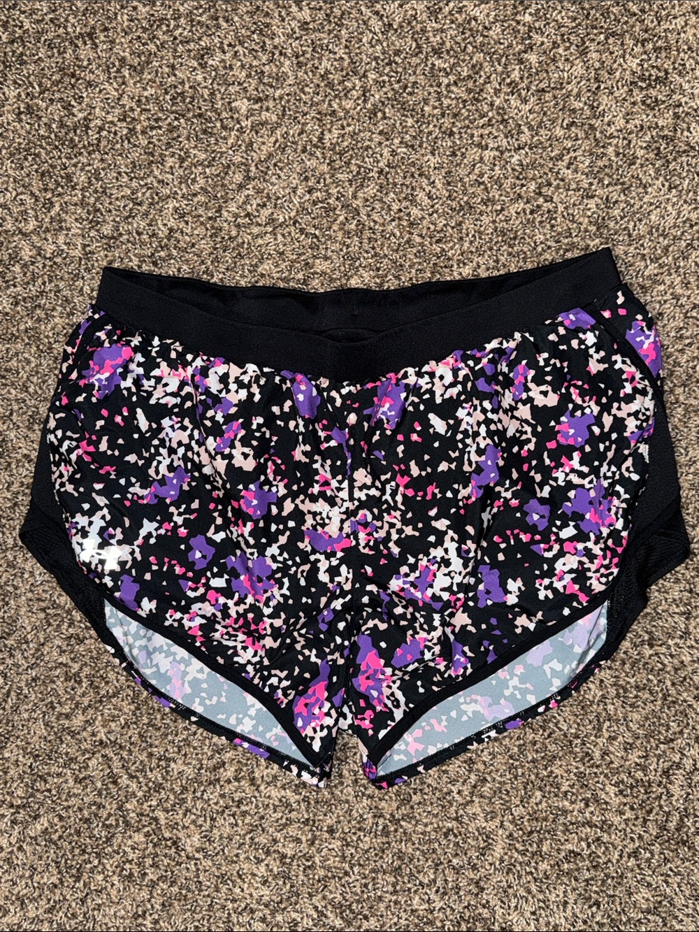 Under Armour Athletic Shorts - Purple & Pink size XL